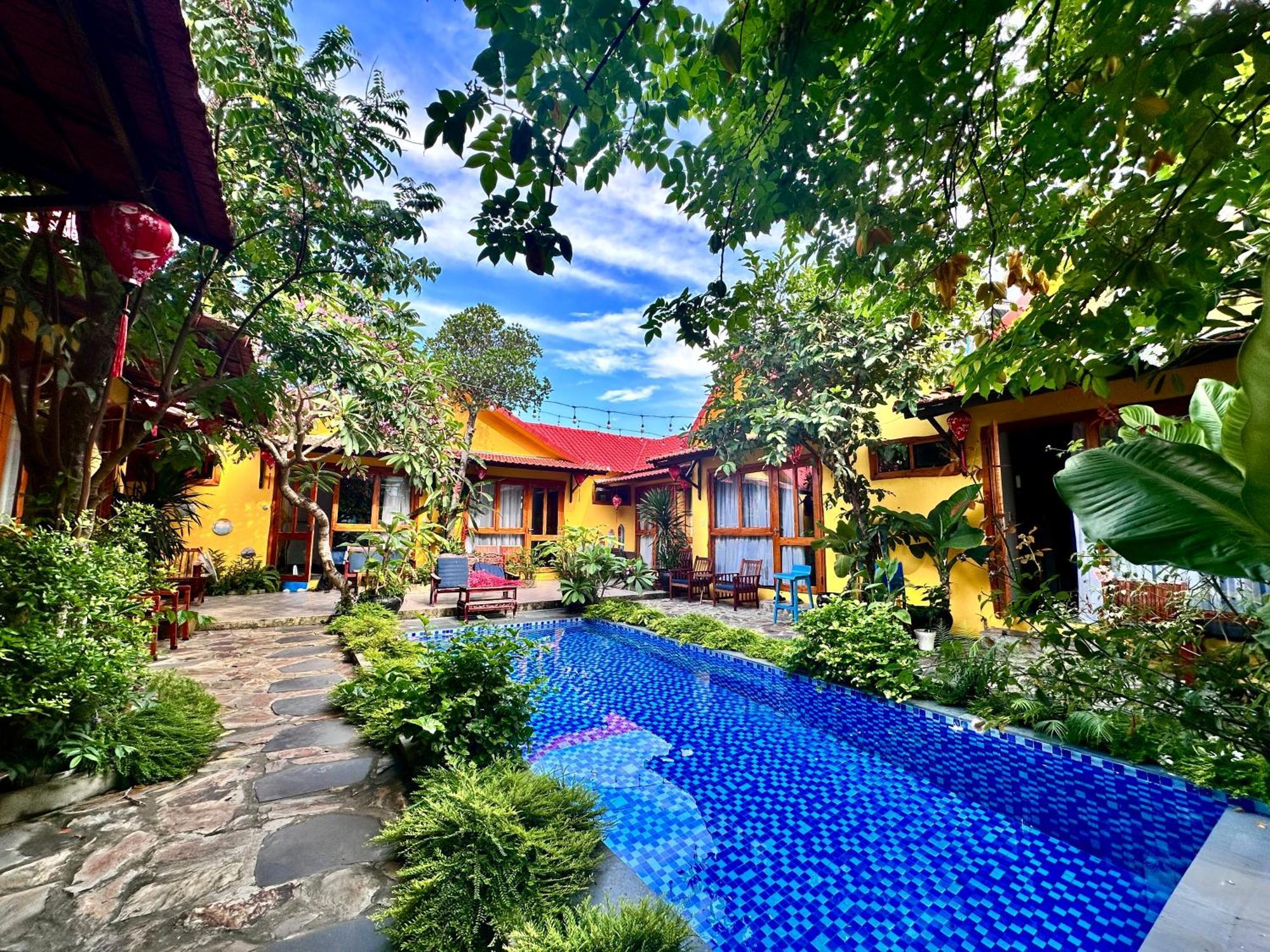 La Belle An Bang Seaside Hideaway-3 Min Walk To Beach,Pool,Family Friendly Χόι Αν Εξωτερικό φωτογραφία